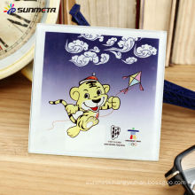 Sublimation Glass Photo Square Cup Mat At Low Price Wholsale Made in China BL-17a